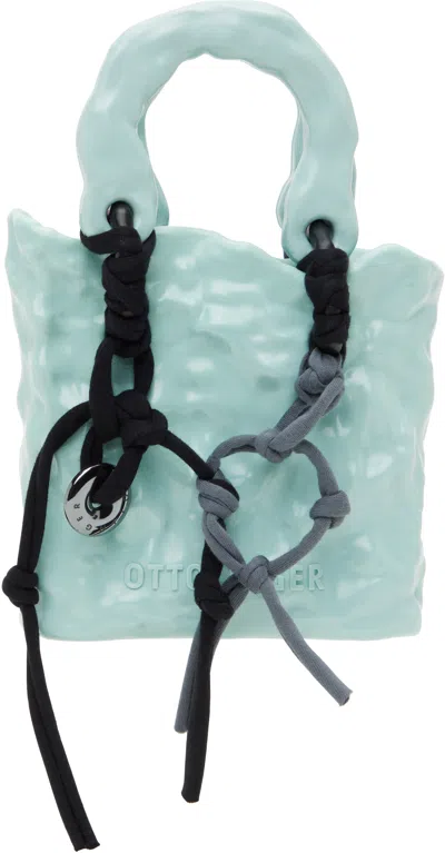 Ottolinger Ssense Exclusive Blue Signature Ceramic Bag