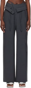 OTTOLINGER SSENSE EXCLUSIVE GRAY TROUSERS