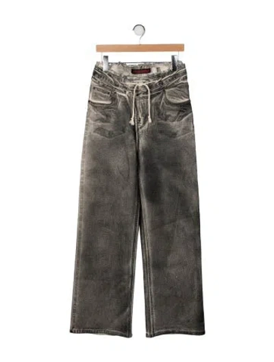 Pre-owned Ottolinger Straight-leg Jeans In Green