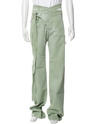 Pre-owned Ottolinger Straight-leg Jeans In Green