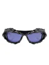 Ottolinger Twisted Sunglasses In Blue