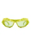 Ottolinger Twisted Sunglasses In Green