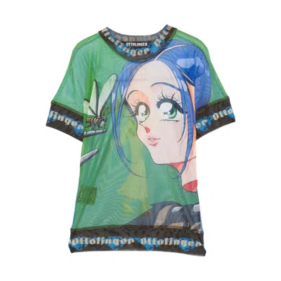 Ottolinger T Shirts Black, Green In Multi