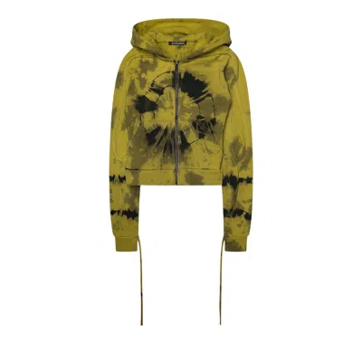 Pre-owned Ottolinger Tie Dye Sutured Zip Hoodie 'multicolor' | Multi-color | Women's Size L