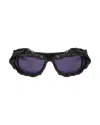 Ottolinger Twisted Sunglasses In Blue/white