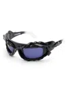 Ottolinger Twisted Sunglasses In Brown