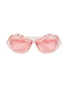 Ottolinger Twisted Sunglasses In Pink