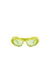Ottolinger Twisted Sunglasses In Yellow