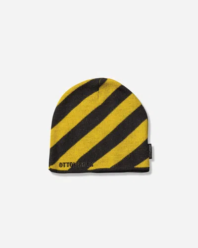 Ottolinger Under Construction Beanie Black / Yellow In Multi