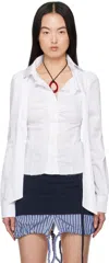 Ottolinger Long Sleeve Shirt In White