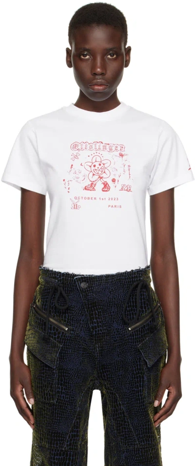 Ottolinger White Printed T-shirt