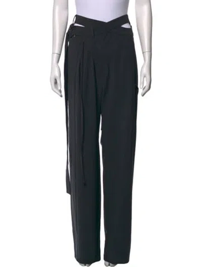 Pre-owned Ottolinger Wide Leg Pants In Black