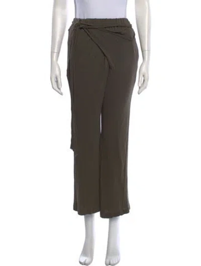 Pre-owned Ottolinger Wide Leg Pants In Green