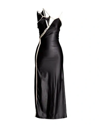 Ottolinger Woman Maxi Dress Black Size L Polyamide, Elastane
