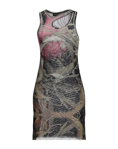 Ottolinger Woman Mini Dress Black Size S Recycled Polyester, Elastane
