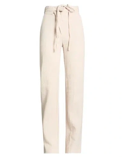 Ottolinger Woman Pants Beige Size 10 Cotton In Neutral