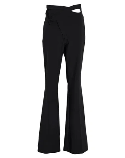 Ottolinger Woman Pants Black Size 8 Polyester, Virgin Wool, Elastane