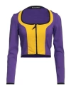 Ottolinger Woman Sweatshirt Purple Size L Polyamide, Elastane In Purple