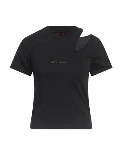 Ottolinger Woman T-shirt Black Size S Organic Cotton