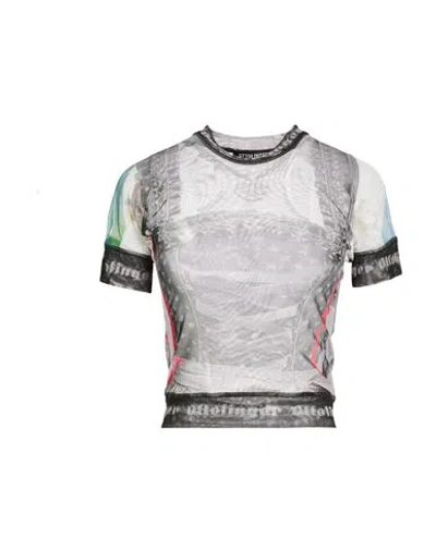 Ottolinger Woman Top Charcoal Size S Recycled Polyester, Elastane