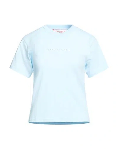 Ottolinger Woman T-shirt Sky Blue Size L Organic Cotton