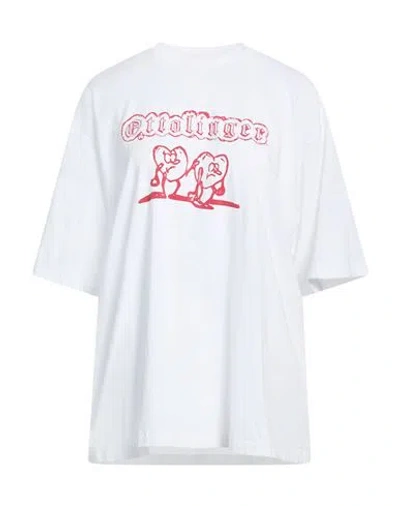 Ottolinger Woman T-shirt White Size L Organic Cotton