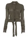 Ottolinger Deconstructed Cardigan In Green