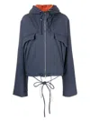 Ottolinger Hooded Jacket In Blue