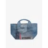 Ottolinger Denim-print Tote Bag In Denim Print