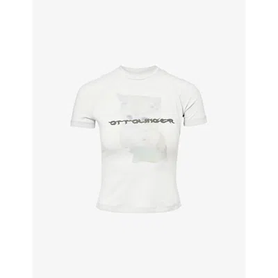 Ottolinger Deconstructed T-shirt In Gray