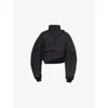 Ottolinger Asymmetric Puffer Jacket In Black