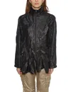 Ottolinger Women's Wrinkle Shirt With Zip