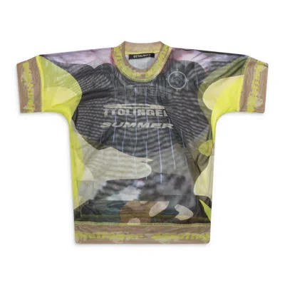 Ottolinger Yellow Mesh Otto Morph Shirt Multicolor