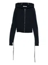Ottolinger Zip-up Hoodie In Black