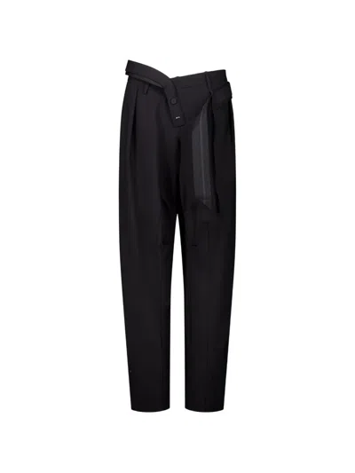 Ottolinger Zip-up Trousers In Black