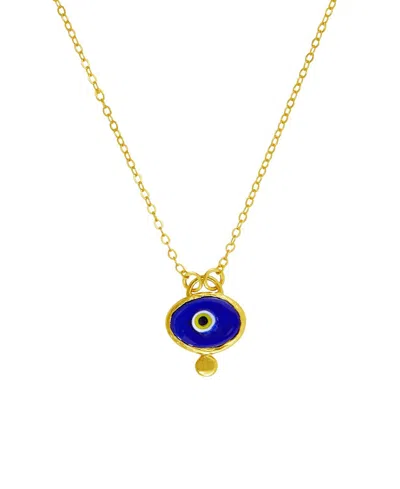 OTTOMAN HANDS ALARA EVIL EYE PENDANT NECKLACE