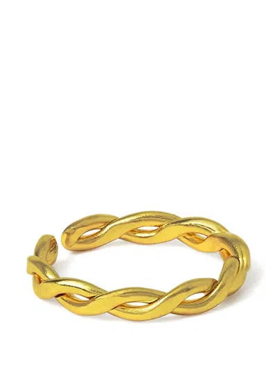 Ottoman Hands Blair Chain Stacking Rings In Gold