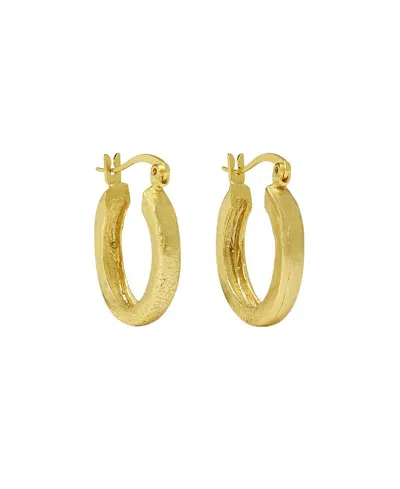 Ottoman Hands Caprice Hoop Earrings In Gold