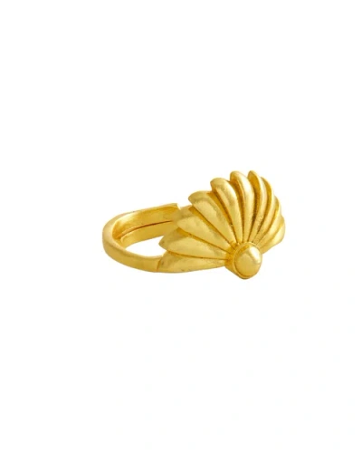 Ottoman Hands Chantal Stacking Ring In Gold