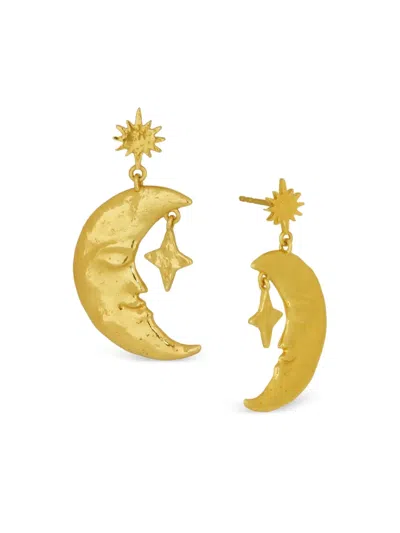 Ottoman Hands Ohrringe Mit Anhängern In Gold