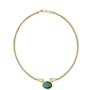 Ottoman Hands Daphne Chain Necklace In Gold