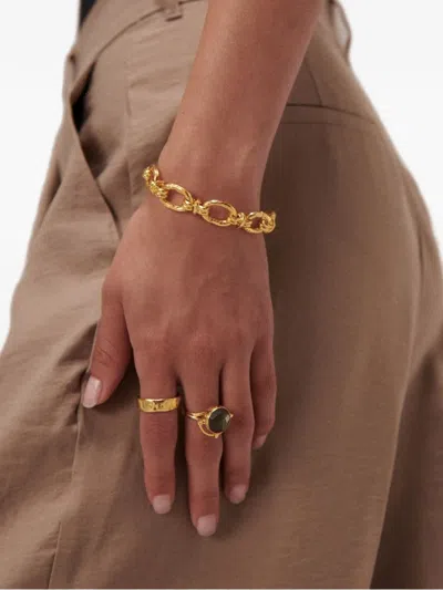 Ottoman Hands Dela Ring In Gold
