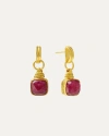 Ottoman Hands Eleanor Stud Earrings In Gold