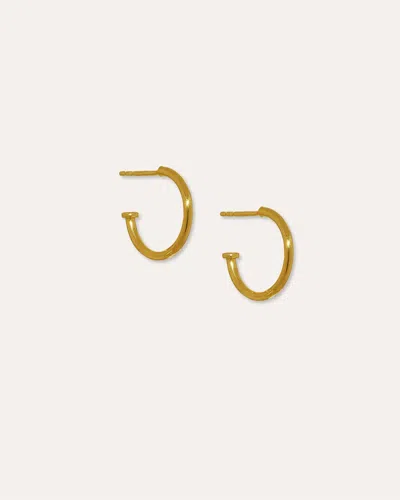 Ottoman Hands Essential Small Hoop Earrings In Gold