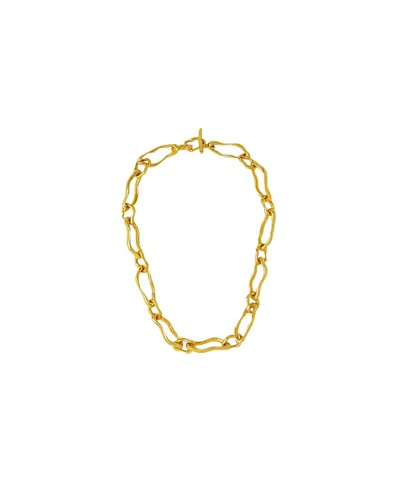 Ottoman Hands Etta Chain Necklace In Gold