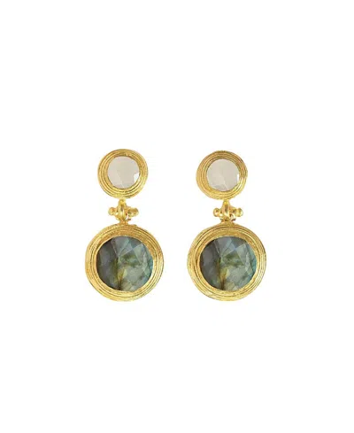 Ottoman Hands Lilis Drop Earrings In Gold