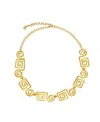 Ottoman Hands Megara Geometric Spiral Necklace In Gold