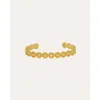 Ottoman Hands Moon Bangle In Gold