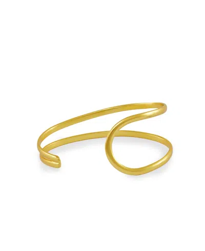 Ottoman Hands Nefeli Flow Cuff Bracelet In Gold
