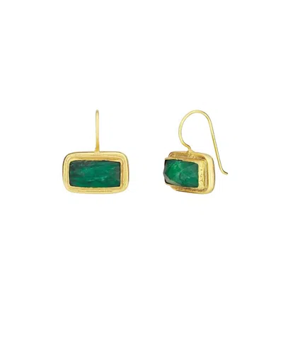 Ottoman Hands Noa Drop Earrings In Gold